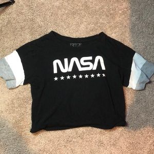 A NASA shirt